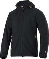 Snickers WINDSTOPPER Fleece Jack - 8088-0400 - Zwart - maat XL