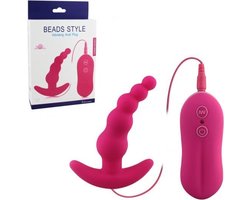 BEADS STYLE VIBRATING ANAL PLUG