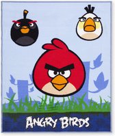 Carpet Angry bird - 100 x 120 - Blauw