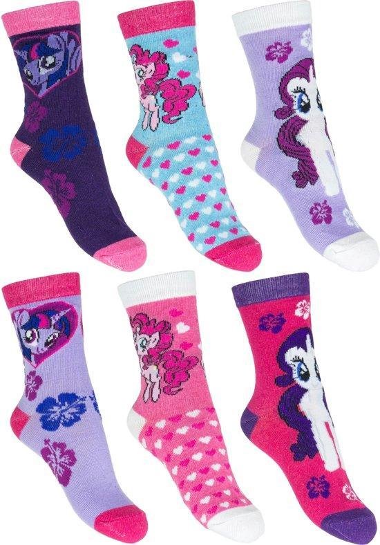 6 paar sokken My Pony 23-26