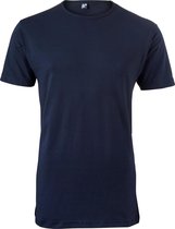 Alan Red stretch T-shirt Ottawa, O-hals, donker blauw