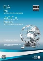 FIA Foundations of Accounting in Business - FAB
