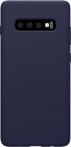 Nillkin Flex Silicone Hard Case Samsung Galaxy S10+ (G975) - Blauw