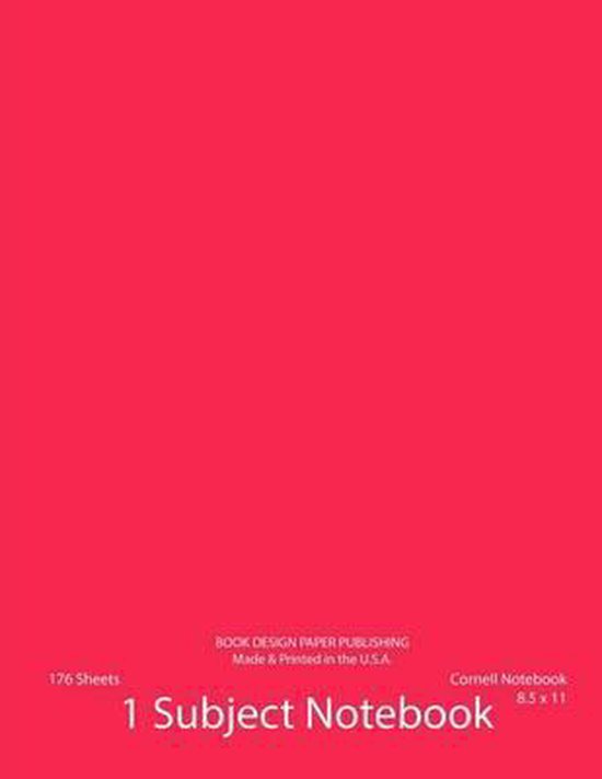 Cornell Notebook - cover