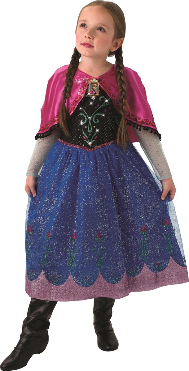 Rubies - Disney Frozen - Musical and Light up Anna Costume - Large (610364) /Toys