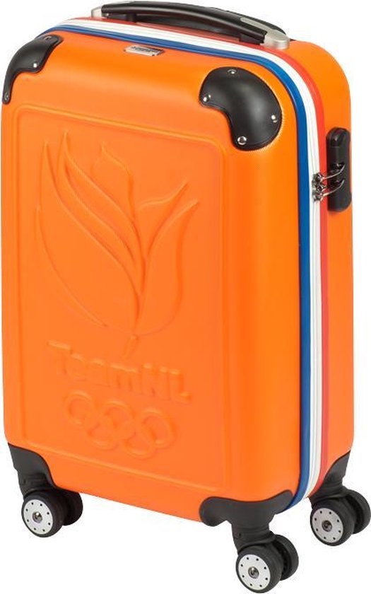 Princess Traveller TeamNL Handbagagekoffer - Oranje - Deluxe - S | bol.com