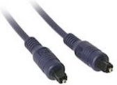 C2G 1m Velocity Toslink Optical Digital Cable 1m Toslink Toslink Zwart audio kabel