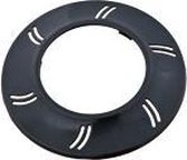 Aquaforte Zwarte front ring voor afdekking PLA100 lamp