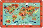 Crocodile Creek Placemats Dinosaur World
