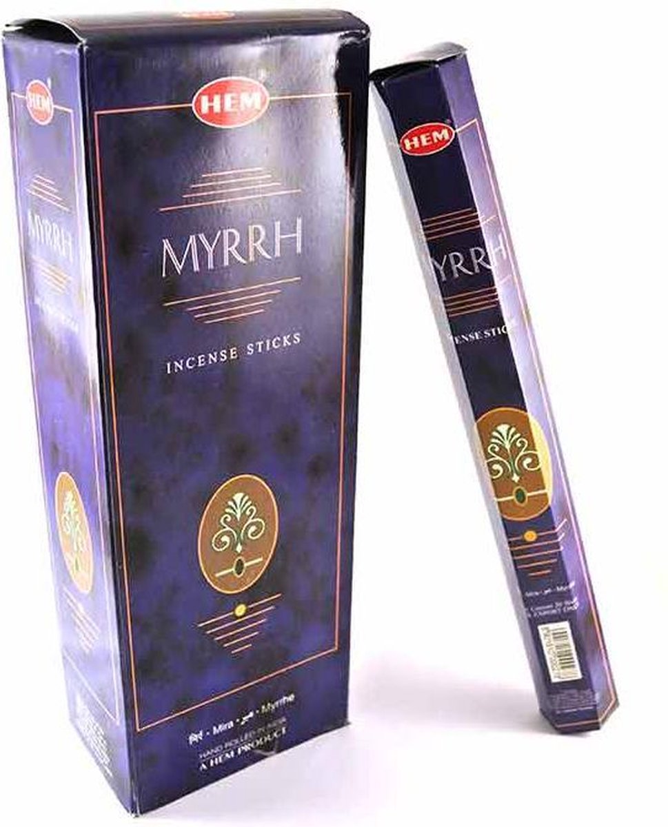 Hem Wierook Myrrh - 1 los pakje à 20 stokjes