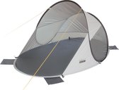 Bol.com High Peak Calobra 80 - Pop Up Beach Shelter - Aluminium/Donkergrijs aanbieding