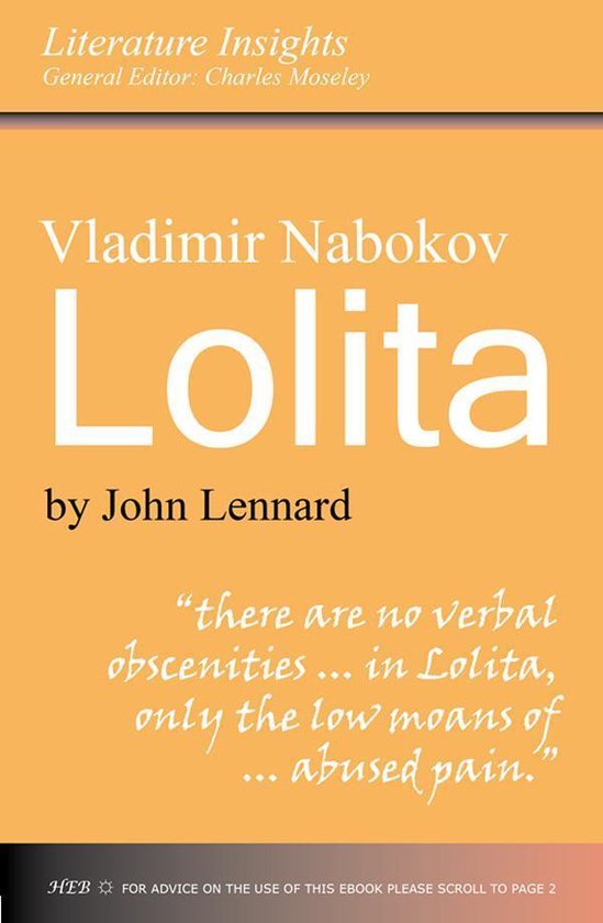 Vladimir Nabokov: Lolita (ebook), John Lennard | 9781847602213 | Boeken |  bol.com