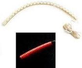 24-LED Strip Flexibele Grill Verlichting voor Auto 's ROOD