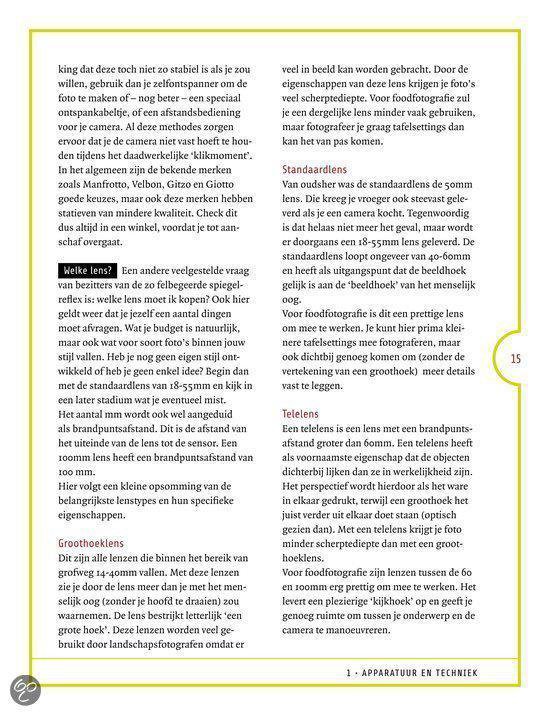 Digitale fotografie: food