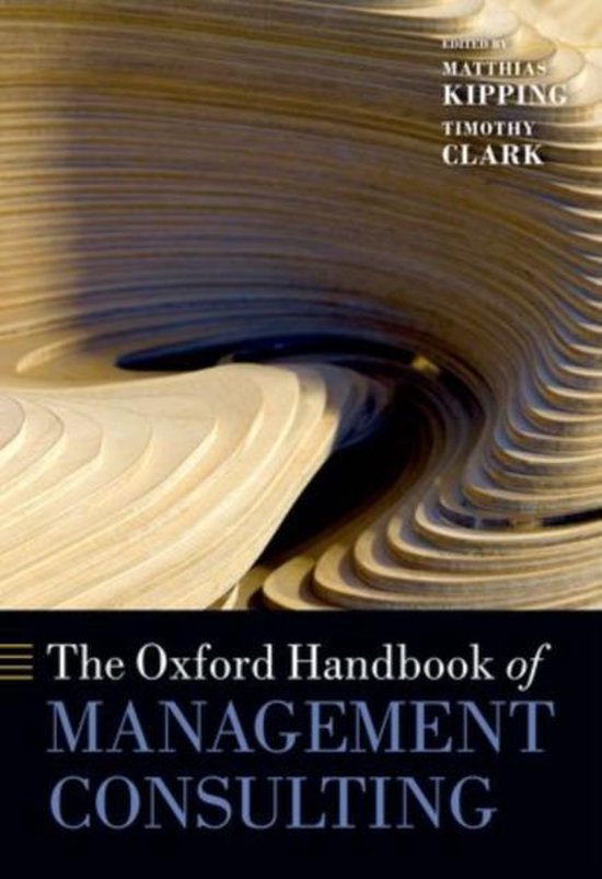 Oxf Handb Management Consulting Ohbm P - cover