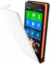 Mobiparts Premium Flip Case Nokia XL White