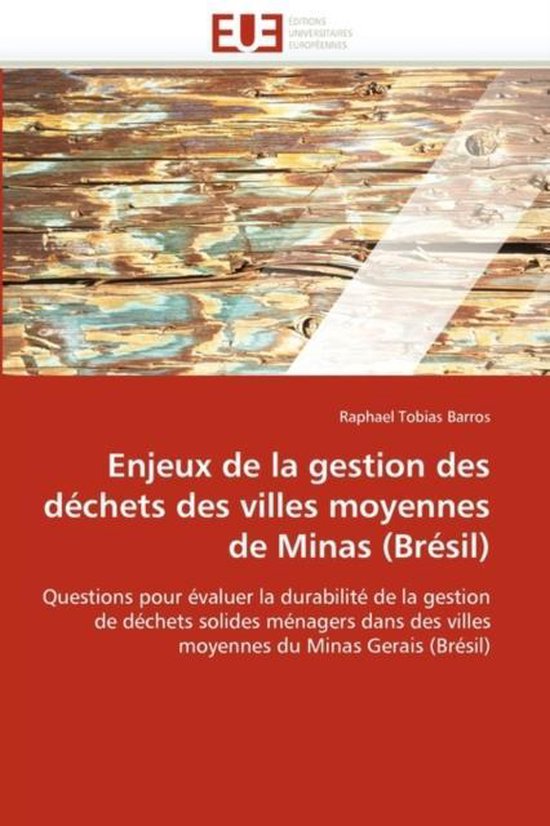 Enjeux de la gestion des déchets des villes moyennes de Min ... - cover