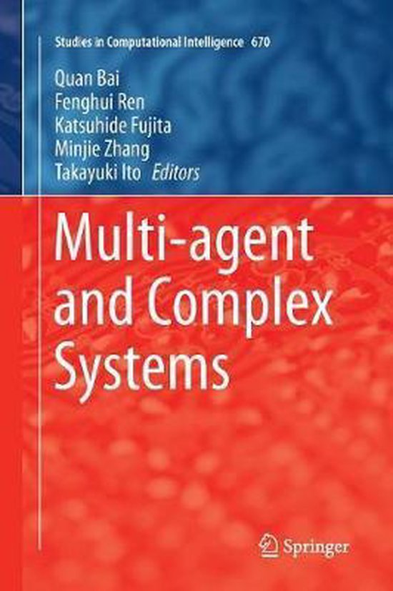 Studies in Computational Intelligence670- Multi-agent and Co ... - cover