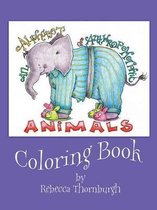 An Alphabet of Anthropomorphic Animals Coloring Book