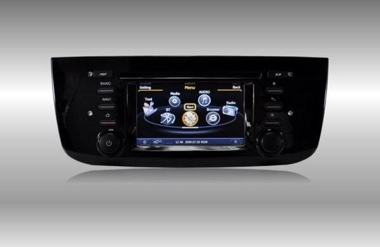 noodzaak elke keer gazon Audiovolt Autoradio 2-din navigatie Fiat Punto 2010- | bol.com