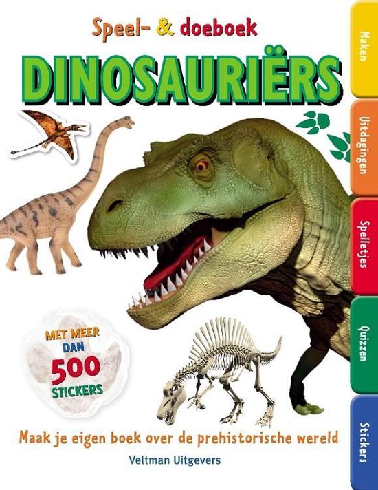 Speel- en doeboek Dinosauriërs - none | Respetofundacion.org