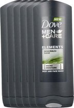 Dove Douchegel Men+care Minerals And Sage - Voordeelverpakking 5 X 400 ml