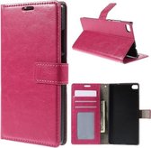 Cyclone wallet hoesje roze Sony Xperia Z5 Premium