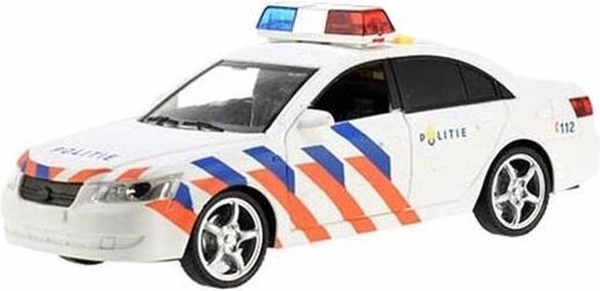 Caroline huisvrouw voorstel Speelgoed politie auto met licht en geluid 22 cm - Speelgoed voertuigen |  bol.com