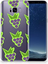 Samsung Galaxy S8 Plus TPU siliconen Hoesje Druiven