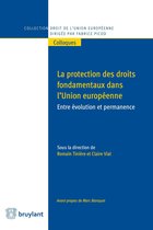Collection droit de l'Union européenne - Colloques - Protection des droits fondamentaux dans l'union Européenne