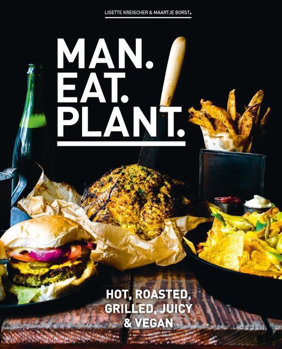Boekomslag voor Man.Eat.Plant.
