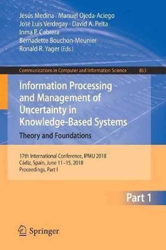 Information Processing and Management of Uncertainty in Know ... - cover