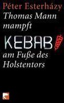 Thomas Mann mampft Kebab am Fuße des Holstentors