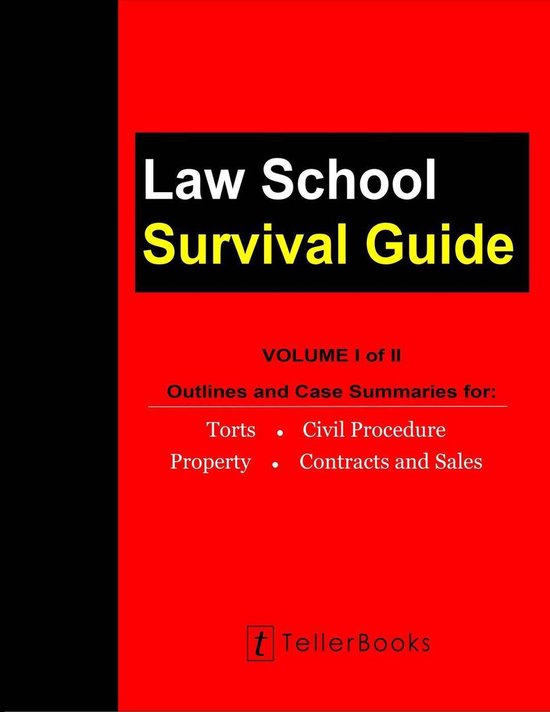 Law School Survival Guides - Law School Survival Guide (Volu ... - cover