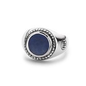 Rebel&Rose - Ring Women Round Lapis Lazuli