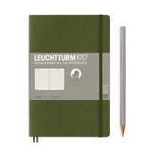 Leuchtturm1917 B6+ Paperback Notitieboek met zachte kaft lined Army
