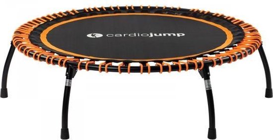 cardiojump Fitness Trampoline - 125 cm diameter - inklapbare poten | bol.com