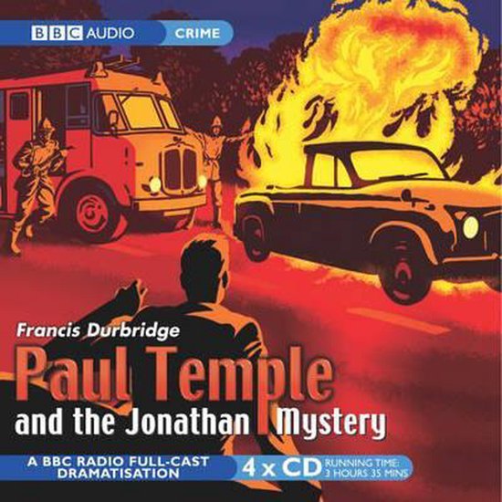 BBC Audio Crime: Paul Temple en het Jonathan Mysterie, een volledige BBC radio dramatisering op 4 cd's.