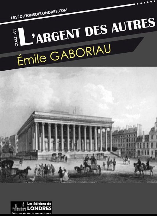 L'argent des autres - cover