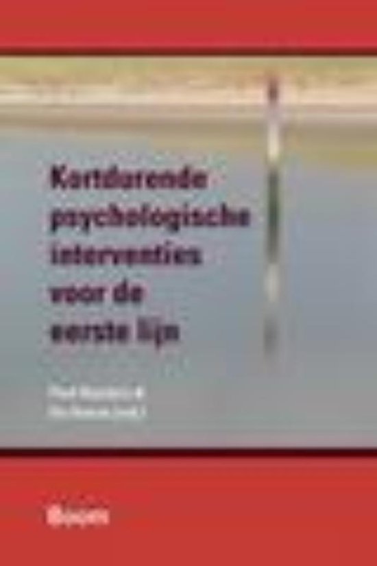 Cure & care development - KPI - kortdurende psychologische interventies voor de eerste lijn