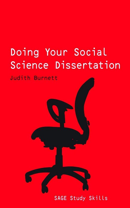 SAGE Study Skills Series - Doing Your Social Science Dissert ... - cover