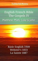 Parallel Bible Halseth English 548 - English French Bible - The Gospels IV - Matthew, Mark, Luke and John