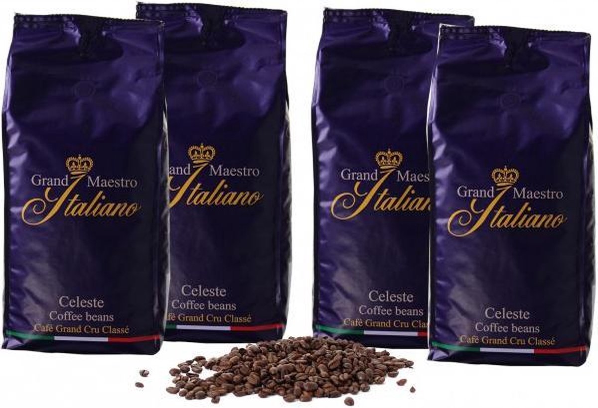 bol.com | Grand Maestro Italiano Celeste 8kg koffiebonen