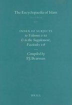 Encyclopaedia of Islam Subject Index (in English)