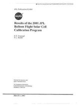 Results of the 2001 Jpl Balloon Flight Solar Cell Calibration Program