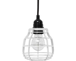 HKliving Lab Lamp - Hanglamp - Met Wit | bol.com
