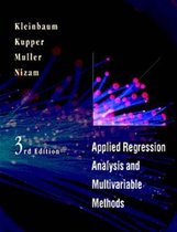 Applied Regression Analysis and Multivariable Methods