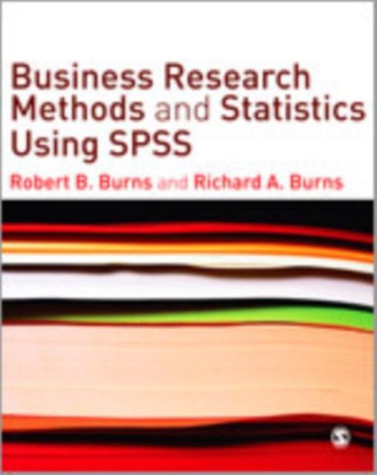 Business Research Methods and Statistics Using SPSS