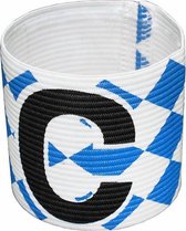 Aanvoerdersband junior - Blauw/wit - Cawila -