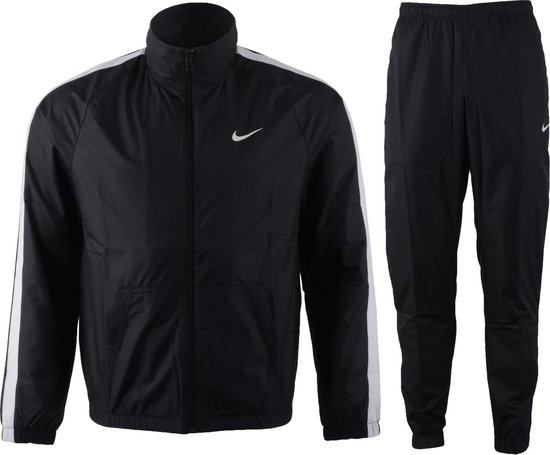Nike Season Poly Woven - Heren - Maat XL - Heren - Zwart/Wit | bol.com